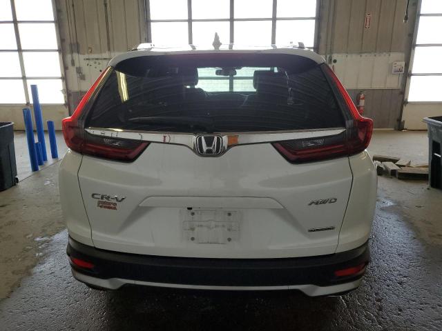 2HKRW2H96MH669340 - 2021 HONDA CR-V TOURING WHITE photo 6