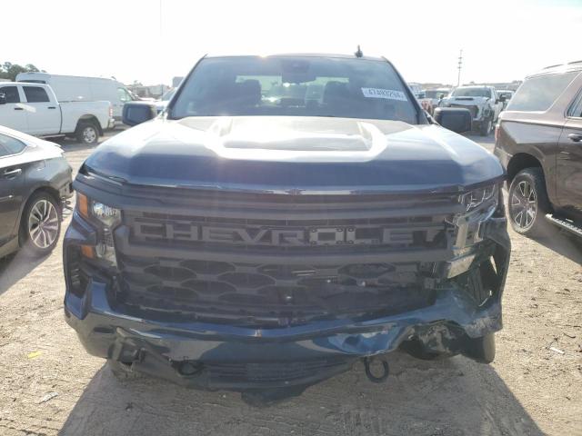 1GCPDBEK1NZ621632 - 2022 CHEVROLET SILVERADO K1500 CUSTOM BLUE photo 5