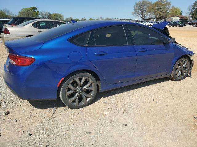 1C3CCCBB9FN539513 - 2015 CHRYSLER 200 S BLUE photo 3