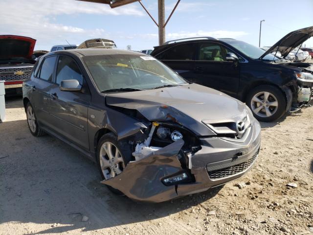 JM1BK343881807087 - 2008 MAZDA 3 HATCHBACK GRAY photo 1