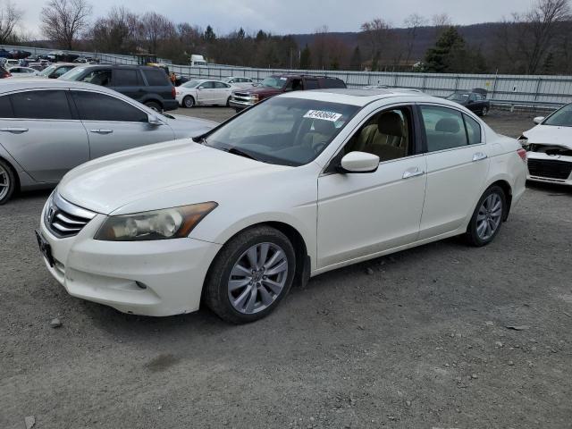 1HGCP3F75BA011508 - 2011 HONDA ACCORD EX WHITE photo 1