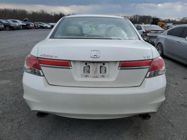 1HGCP3F75BA011508 - 2011 HONDA ACCORD EX WHITE photo 6