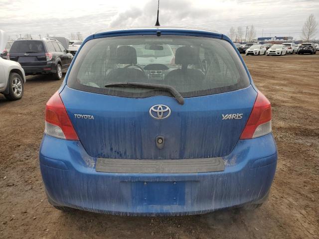 JTDKT4K38B5338833 - 2011 TOYOTA YARIS BLUE photo 6