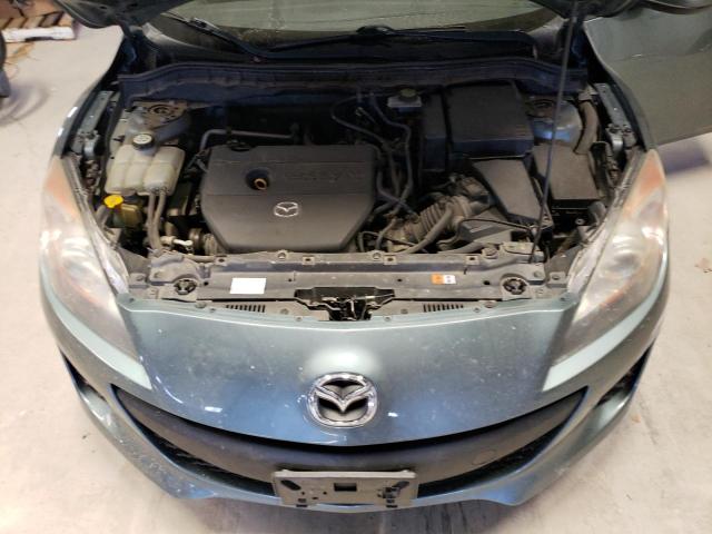 JM1BL1TF5D1765131 - 2013 MAZDA 3 I TEAL photo 11