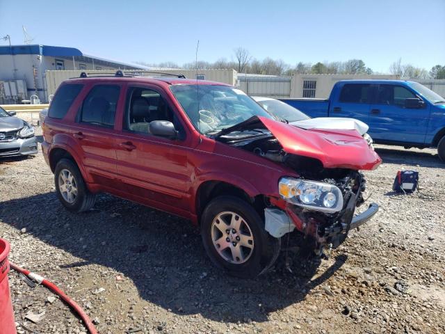 1FMYU04185KA83839 - 2005 FORD ESCAPE LIMITED RED photo 4