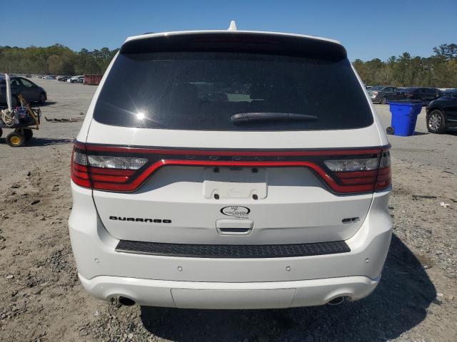 1C4RDHDG9MC554952 - 2021 DODGE DURANGO GT WHITE photo 6