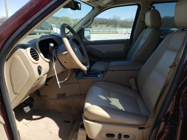 1FMEU74E97UA84438 - 2007 FORD EXPLORER EDDIE BAUER BURGUNDY photo 7