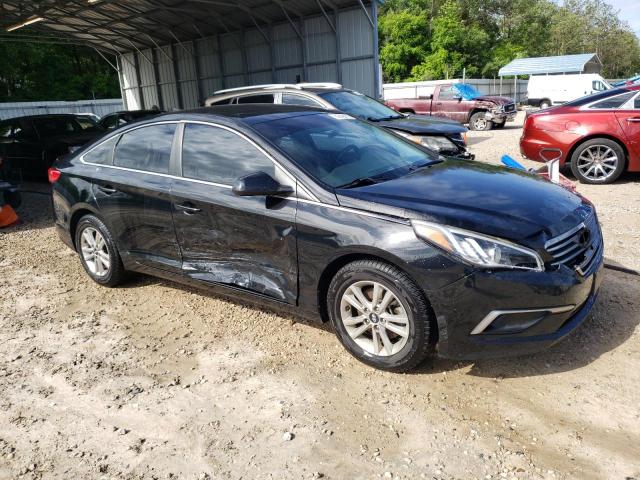 5NPE24AF0HH568127 - 2017 HYUNDAI SONATA SE BLACK photo 4