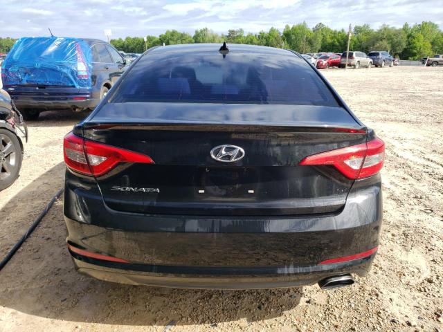 5NPE24AF0HH568127 - 2017 HYUNDAI SONATA SE BLACK photo 6