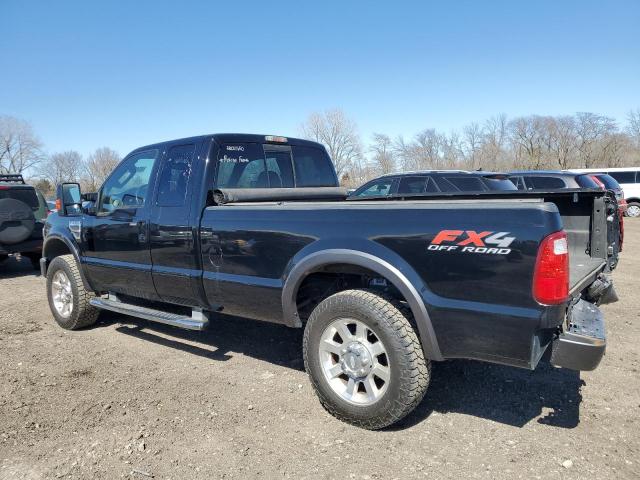 1FTSX21Y48EB16823 - 2008 FORD F250 SUPER DUTY BLACK photo 2