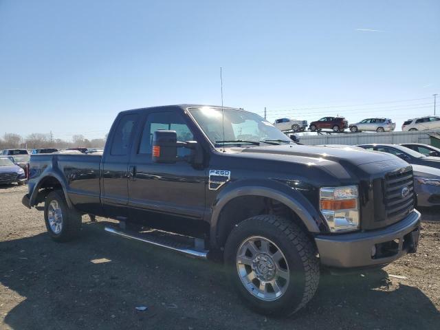 1FTSX21Y48EB16823 - 2008 FORD F250 SUPER DUTY BLACK photo 4