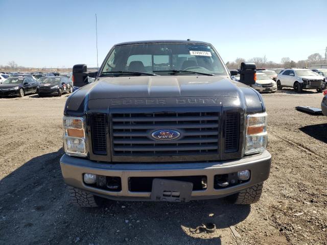 1FTSX21Y48EB16823 - 2008 FORD F250 SUPER DUTY BLACK photo 5