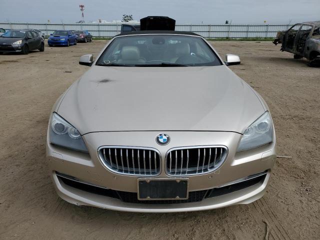 WBALZ3C51CC397360 - 2012 BMW 650 I TAN photo 5