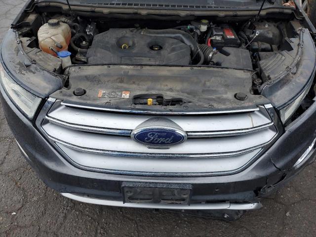 2FMPK4K92FBC35434 - 2015 FORD EDGE TITANIUM GRAY photo 11