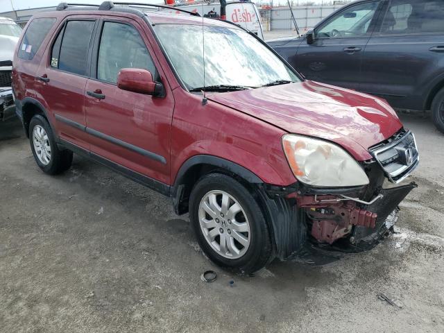 SHSRD78865U320634 - 2005 HONDA CR-V EX RED photo 4