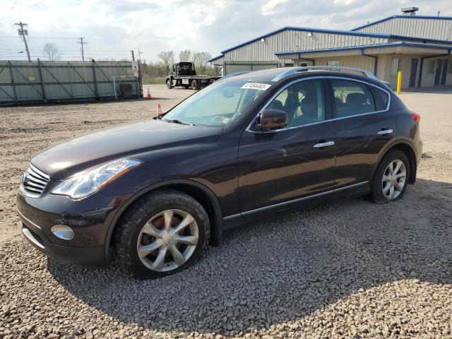 JN1AJ0HR0AM754730 - 2010 INFINITI EX35 BASE Մանուշակագույն լուսանկար 1