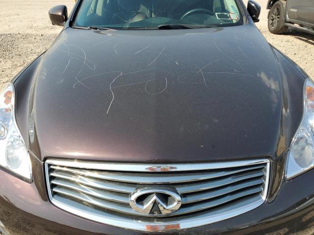 JN1AJ0HR0AM754730 - 2010 INFINITI EX35 BASE Մանուշակագույն լուսանկար 12