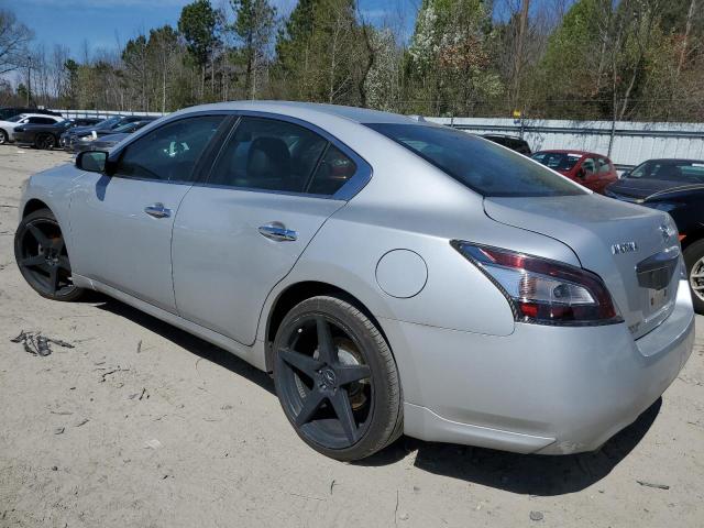 1N4AA5AP3CC815490 - 2012 NISSAN MAXIMA S SILVER photo 2