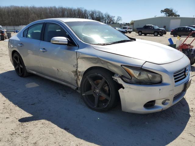 1N4AA5AP3CC815490 - 2012 NISSAN MAXIMA S SILVER photo 4