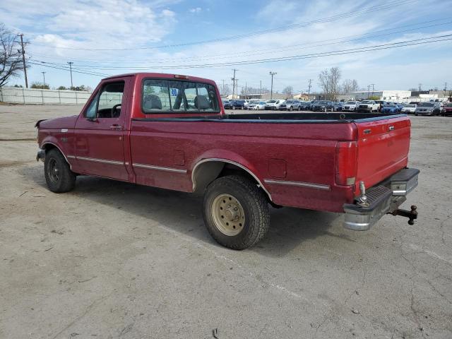 1FTEF15N4RNA29581 - 1994 FORD F150 RED photo 2