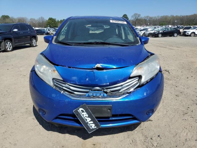 3N1CE2CP4FL364701 - 2015 NISSAN VERSA NOTE S BLUE photo 5