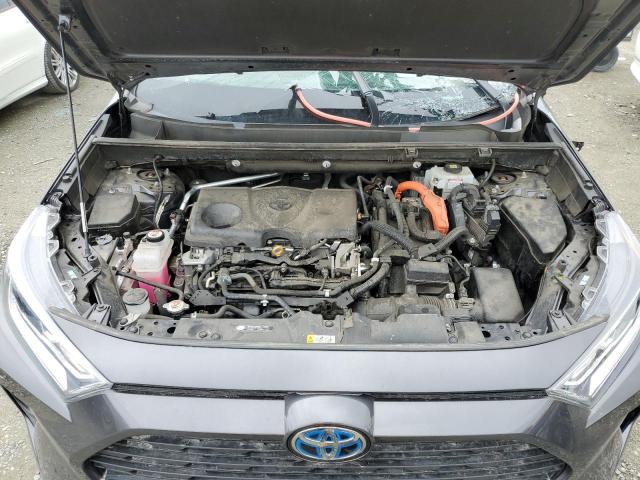 2T3B6RFV1MW021651 - 2021 TOYOTA RAV4 XLE PREMIUM GRAY photo 11