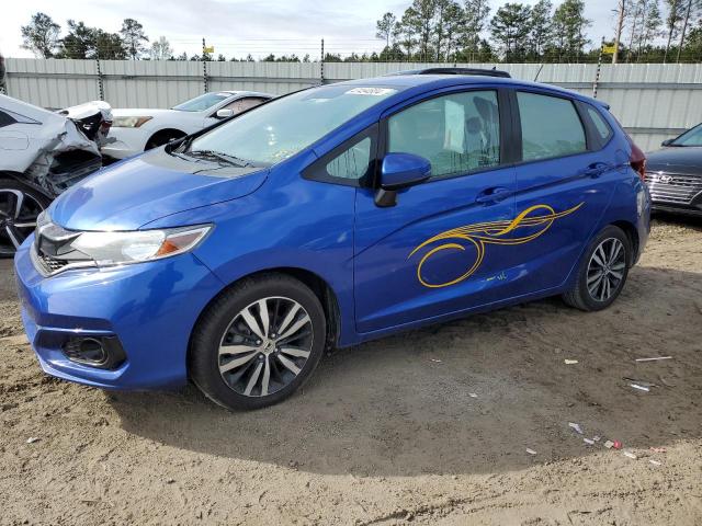 3HGGK5H09JM703171 - 2018 HONDA FIT EX BLUE photo 1