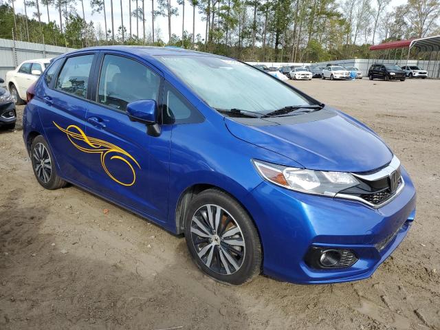 3HGGK5H09JM703171 - 2018 HONDA FIT EX BLUE photo 4