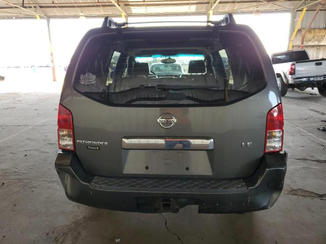 5N1AR18U85C790706 - 2005 NISSAN PATHFINDER LE ნაცრისფერი ფოტო 6