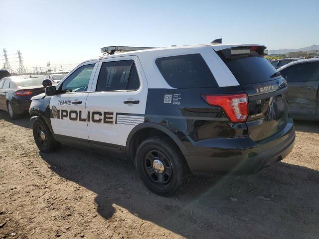 1FM5K8AR5HGA79174 - 2017 FORD EXPLORER POLICE INTERCEPTOR TWO TONE photo 2