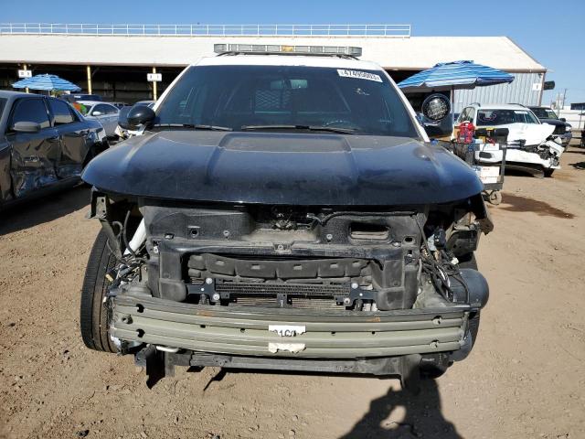 1FM5K8AR5HGA79174 - 2017 FORD EXPLORER POLICE INTERCEPTOR TWO TONE photo 5