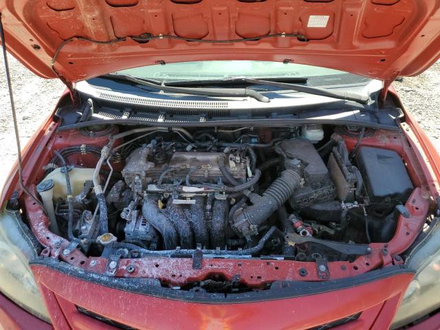 2T1BU4EE0BC595627 - 2011 TOYOTA COROLLA BASE RED photo 11