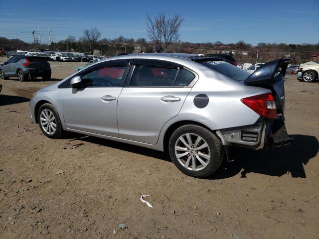 19XFB2F96CE358950 - 2012 HONDA CIVIC EXL SILVER photo 2