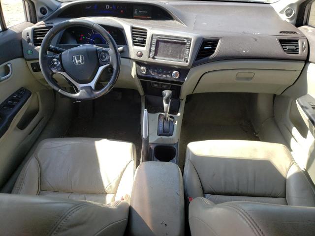 19XFB2F96CE358950 - 2012 HONDA CIVIC EXL ვერცხლისფერი ფოტო 8