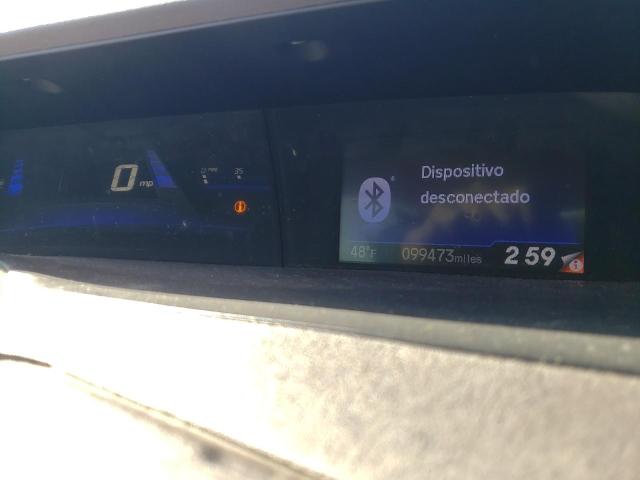 19XFB2F96CE358950 - 2012 HONDA CIVIC EXL ვერცხლისფერი ფოტო 9