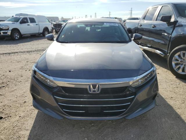 1HGCV3F13MA018252 - 2021 HONDA ACCORD HYBRID GRAY photo 5