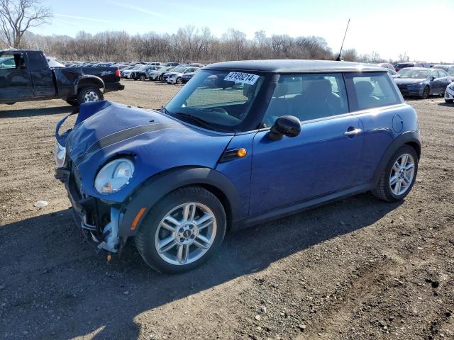 WMWSU3C5XCT258516 - 2012 MINI COOPER BLUE photo 1