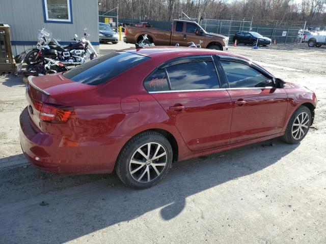 3VWDB7AJ6HM380009 - 2017 VOLKSWAGEN JETTA SE RED photo 3