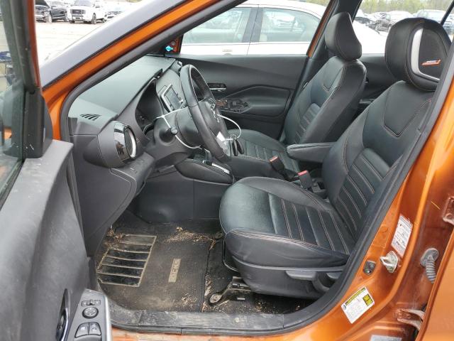 3N1CP5CU8KL544016 - 2019 NISSAN KICKS S ORANGE photo 7