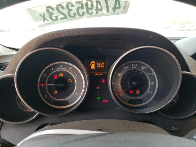 2HNYD2H34CH515983 - 2012 ACURA MDX TECHNOLOGY BLACK photo 9