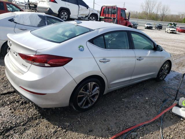 KMHD84LF0HU146805 - 2017 HYUNDAI ELANTRA SE SILVER photo 3