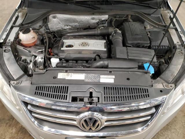 WVGBV7AX6BW553665 - 2011 VOLKSWAGEN TIGUAN S SILVER photo 11