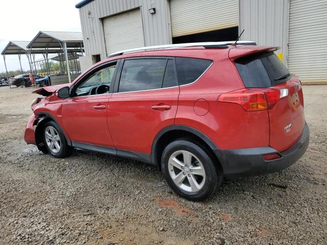 2T3RFREV0DW045102 - 2013 TOYOTA RAV4 XLE RED photo 2