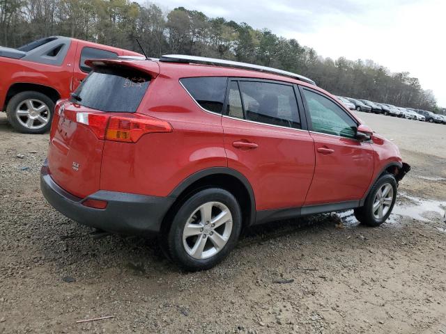 2T3RFREV0DW045102 - 2013 TOYOTA RAV4 XLE RED photo 3