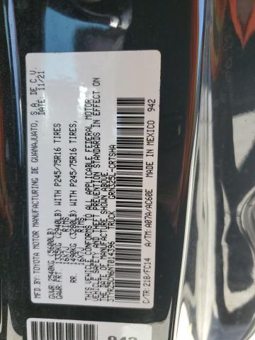 3TYRZ5CN6NT014396 - 2022 TOYOTA TACOMA ACCESS CAB შავი ფოტო 13