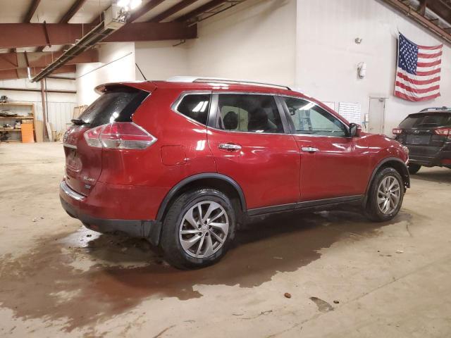 5N1AT2MVXEC829415 - 2014 NISSAN ROGUE S RED photo 3