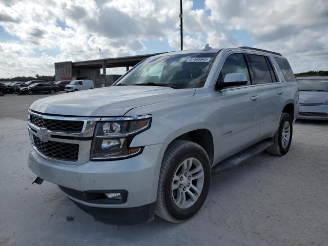 1GNSKBKC4KR404382 - 2019 CHEVROLET TAHOE K1500 LT SILVER photo 1