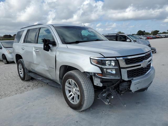 1GNSKBKC4KR404382 - 2019 CHEVROLET TAHOE K1500 LT SILVER photo 4