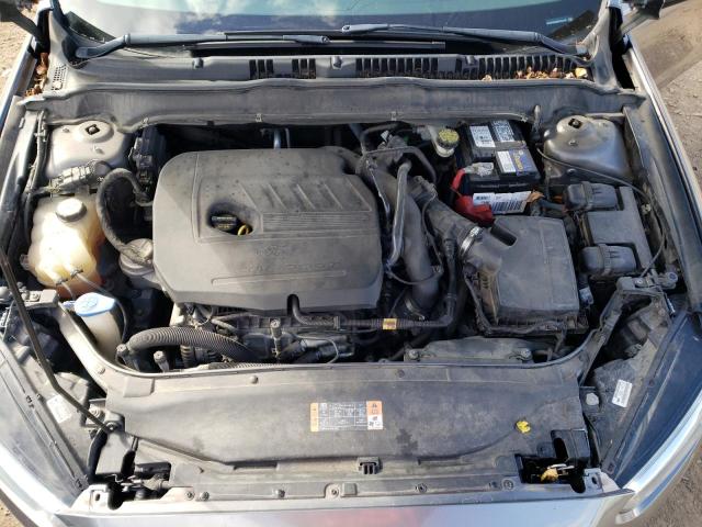 3FA6P0HD5ER154133 - 2014 FORD FUSION SE GRAY photo 11