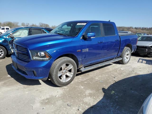 1C6RR7MT2GS290015 - 2016 RAM 1500 SPORT BLUE photo 1